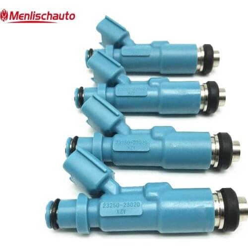 6pcs Factory Price New Type Fuel Injectors OEM 23250-23020 23209-29015 2325023020 23250 23020 Fit For Japanese 1.0 1.3