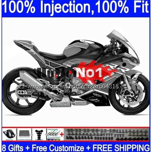 Injection Kit For BMW S1000 RR S 1000 RR CC 2019 2020 2021 129MC.48 S 1000RR S1000-RR S1000RR 19 20 21 OEM Fairings glossy grey