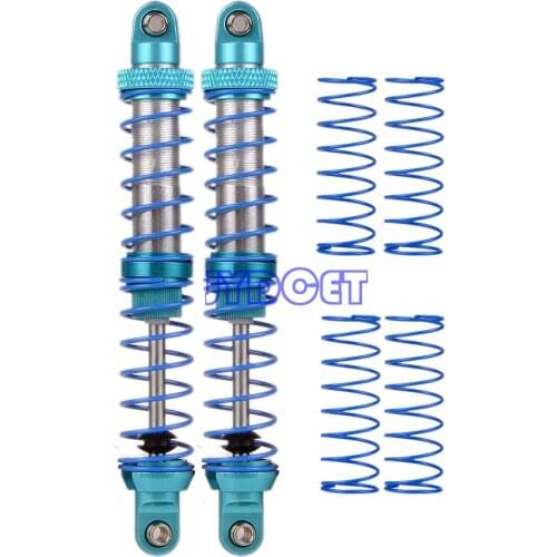 70 80 90mm 100mm 110mm 120mm Metal Shock Absorber Damper Oil Adjustable For 1/10 RC Car Parts Truck Crawler Axial SCX10 TRX4 D90