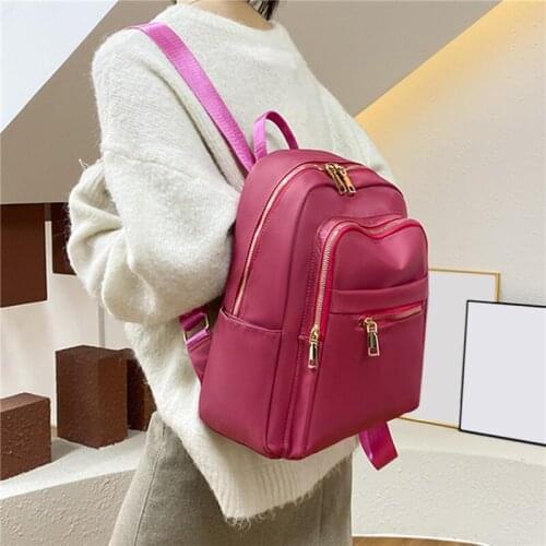 Fashion Women Girls Backpack Large Capacity Shoulder Bag Academy Backpack Women Oxford Womens Backpack Girl Schoolbags