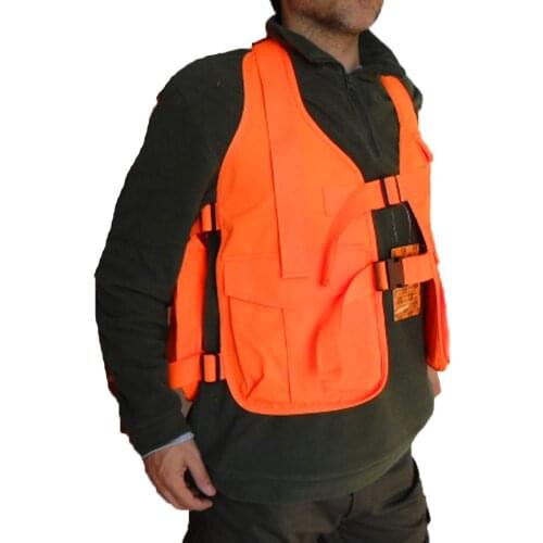 Trisacca boar hunt vest high visibilita orange hunting Sports