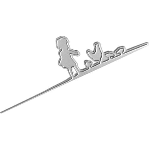 Easter Boy Chick Metal Cutting Dies Stencil Scrapbooking DIY Album Stamp Paper Card Embossing