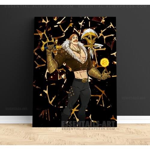 Escanor Lions Sin of Pride The Seven Deadly Sins Poster Canvas Wall Art Painting Decor Pictures Bedroom Home Decoration Prints