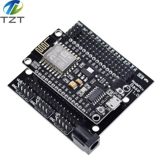 TZT NodeMcu Node MCU Base ESP8266 Testing DIY Breadboard Basics Tester suitable for NodeMcu V3