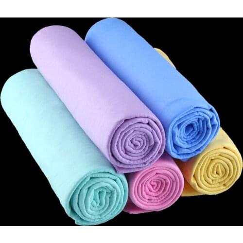 Absorbent Clean PVA Chamois Car Wash Towel Cleaner Car Accessories Screen Cleaning Suede Hair Drying Cloth Tear resistance