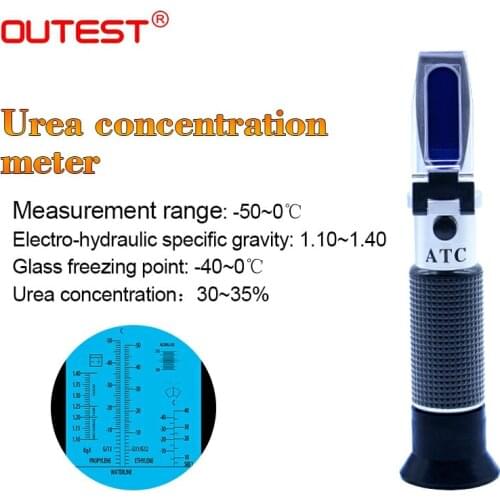 ATC Glycol Refractometer Oxygen Concentration Meter Car Antifreeze Battery Acid Engine Coolant Tester