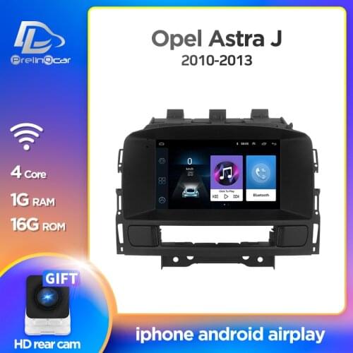 Car Radio Android 10 Stereo Receiver For Opel Astra J 2010-2013 Video Player Multimedia Navigation GPS No 2 Din Dvd