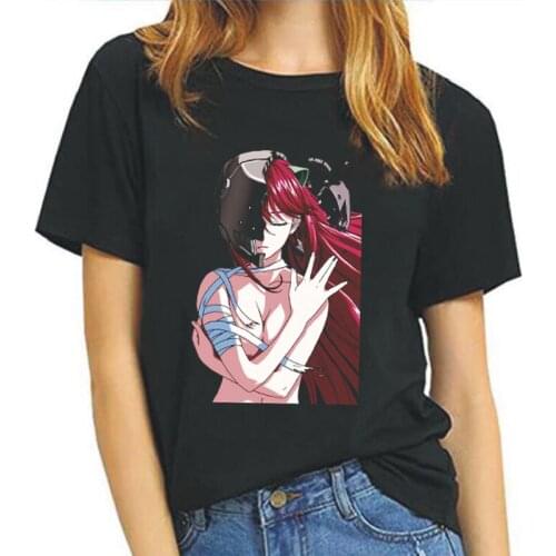 Elfen Lied Style Aesthetic Summer T Shirt Vintage Harajuku Tshirt Plus Size New Kawaii Women T-shirt