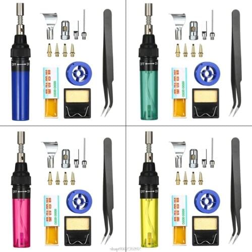 Gas Welder Electric Welding Tool Cordless Gas Soldering Iron Set Combination Hand Tools Kit Welding Equipment O13 20 Dropship