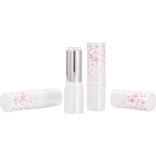 Lipstick Empty Tube High-end Handmade Self-made Lip Balm 12.1mm 25Pieces Packaging Flower Lipstick Empty Tube