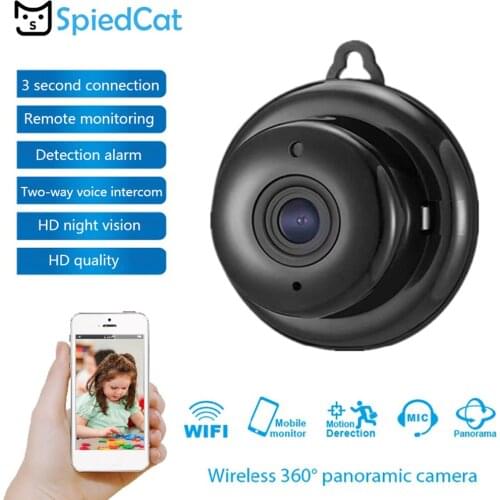 HD Wireless WIFI IP Night Vision Wide Angle Mini Remote Smart Motion Detection Monitor Home Baby Security Surveillance Camera