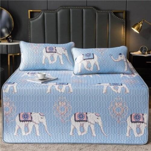 Single piece latex quilt Comfortable royal latex summer was exploded latex quilt 2pcs/3pcs latex mat set with Tencel mat