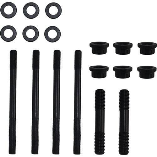 1 Set Cylinder Head Stud Bolt Washer Kit for Yamaha Rhino 660 2004 -2007 ATV Accessories