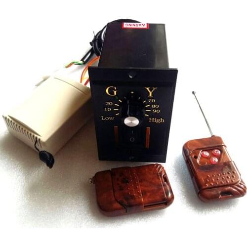 Positive and reverse speed controller for dining table governor of speed regulating motor with wireless remote-controller