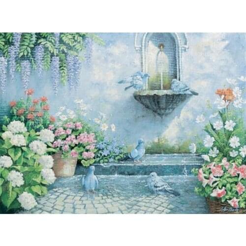 DIY Square Diamond Painting Landscape painting Cross Stitch Kits Diamond Mosaic crystal Diamond Embroidery Patterns Rhinestones