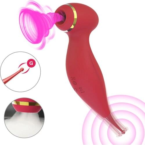 Powerful Clit Sucker Vibrator Clitoris Sucking Nipple G-spot clitoris Sucking Tongue Vibrating Licking Sex Toys For Adult Women