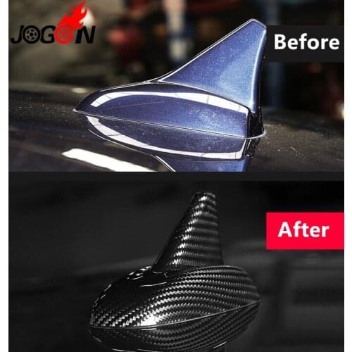 Real Fiber Carbon Fiber Roof Antenna Shark Antenna Cover For Maserati Quattroporte M156 Ghibli M157 Levante 2016 2017 2018