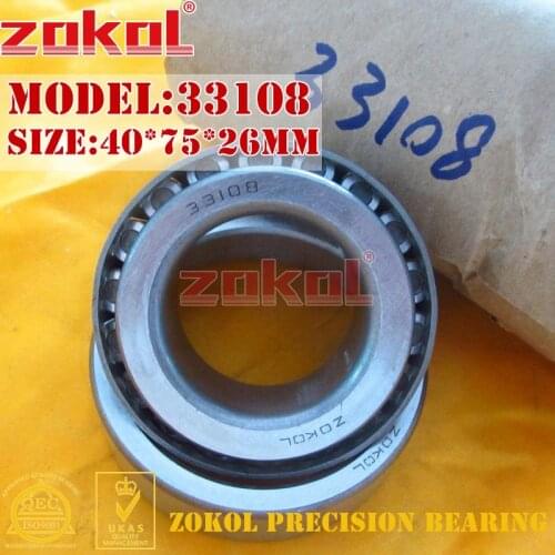 ZOKOL bearing 33108 3007708E Tapered Roller Bearing 40*75*26mm