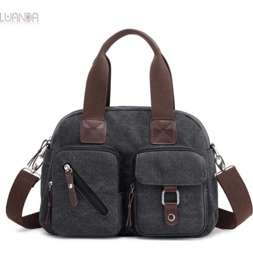 Bags For Women Fashion Brand Casual Totes High Quality Womens Handbag Female Shoulder Bags Designer Canvas Large Capacity Bags