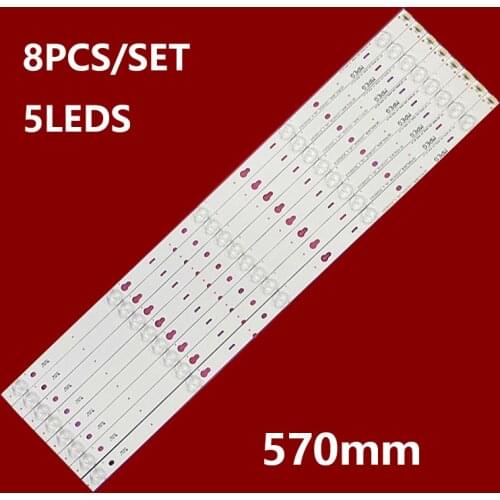 8PCS/LOT LED Backlight strip For TCL 55" TV LED Strip TCL 55SM2730