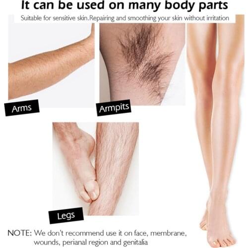 Hair Removal Cream Depilatory Cream for Legs & Body Part Painless Hair Remover