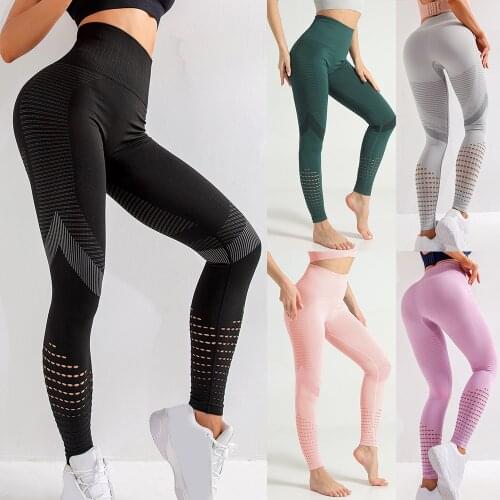 Vertvie Sexy Yoga Pants Women Seamless Leggings Sport Fitness Gym Leggings Female Sport Tights Workout Yoga Scrunch Leggings