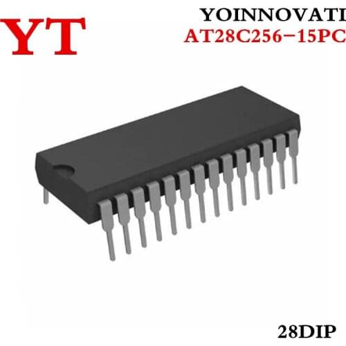 10 PCS AT28C256-15PC AT28C256 DIP28 Best quality