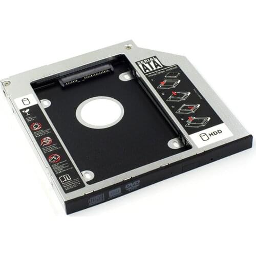 12.7MM SATA 2nd HDD Hard Drive Caddy for HP Pavilion DV3 DV4 DV6 DV7 DV8 Series