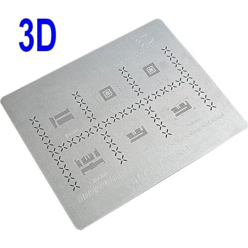 3D BGA Stencil Direct Heating Template Thickness for EMMC/EMCP BGA221 BGA153 BGA169 BGA254 BGA162 BGA186
