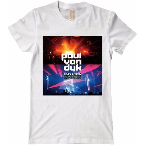 6 kinds Harajuku Paul van Dyk Brand Dubstep men DJ master shirt mma print Cotton Music fitness skateboard Ropa Mujer