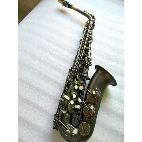 New high quality Musical Instruments Alto saxophone Matt black alto Saxophone