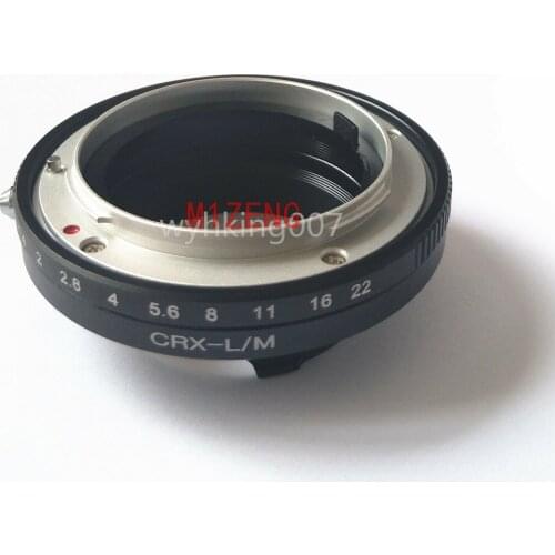 CRX-L/M Adapter ring for Contarex CRX Mount lens to Leica M L/M M9 M8 M7 M6 M5 camera TECHART LM-EA7