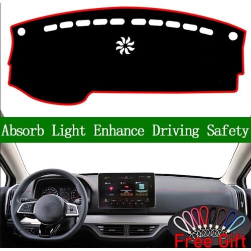 For BYD TANG DM 2018 Dashboard Cover Sun Shade Non-slip Dash Mat Pad Carpet Car Stickers Interior Accessories