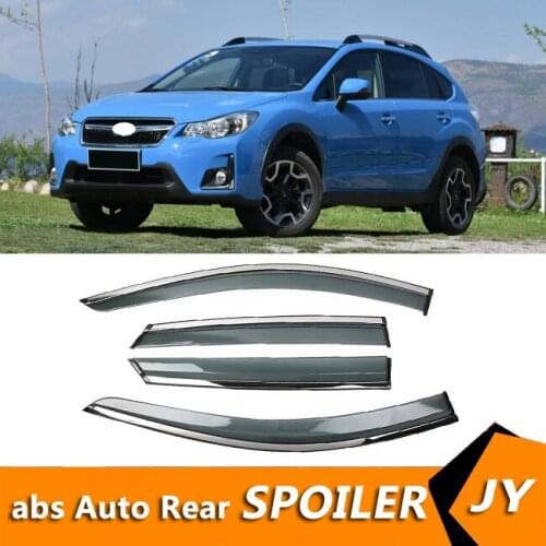 For Subaru XV 2012-2017 Window Visor Vent Shades Sun Rain Deflector Guard For Subaru XV Auto Accessories 4PCS/SET