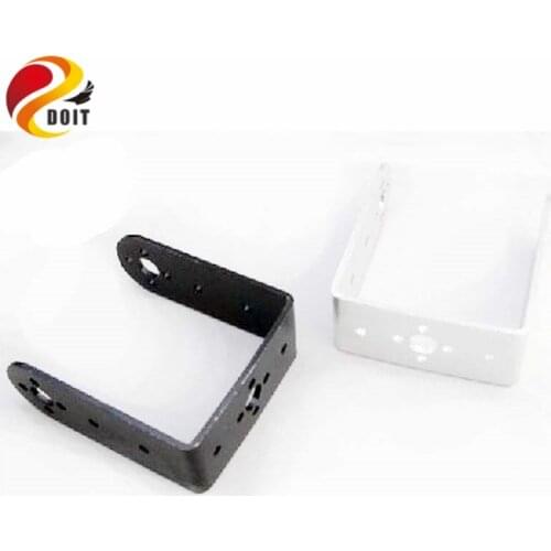 DOIT Long U Steering Gear Stent Yuntai Bracket Robot Arm Manipulator Frame DIY RC Electronic Toy Accessory Tank Car