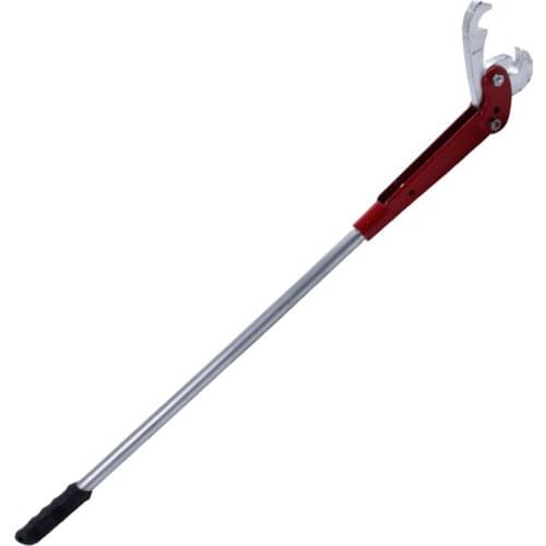 Tubeless truck demount tire removal tool