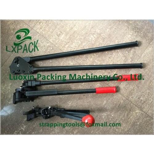LX-PACK Steel strapping tool The sealless joint reduces the overall strapping costs High and consistent joint efficiency