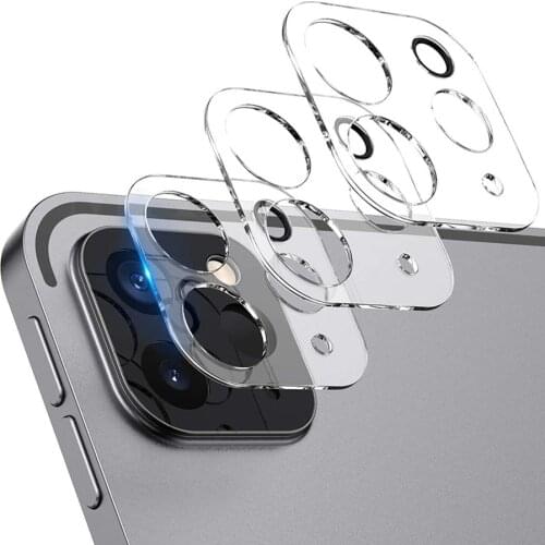 3 Pieces Camera Lens Screen Protector for iPad Pro 12.9 11 2020 Back Camera Lens Tempered Glass For Apple iPad Pro 12.9 2020