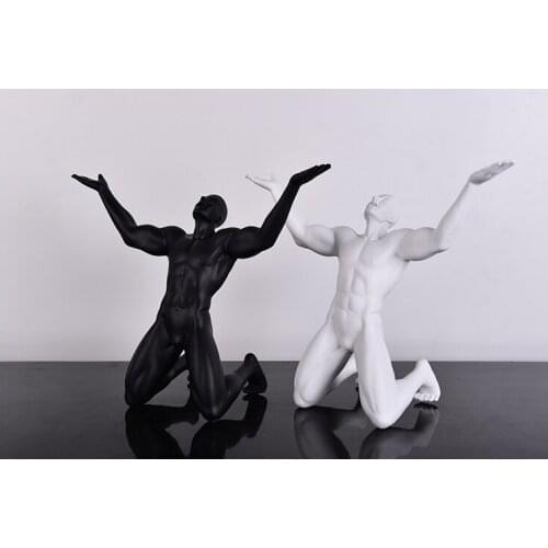 Creative Nordic Modern Simplicity Screamer character Decoration of living room wall cabinet, TV cabinet, porch and soft