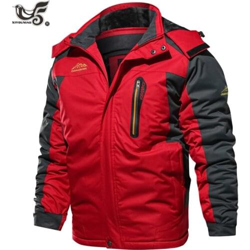 Winter Jacket men Fleece Thick 7XL 8XL 9XL Mens Windbreaker Parka Coat outwear Breathable Waterproof jacket Men Brand Clothing