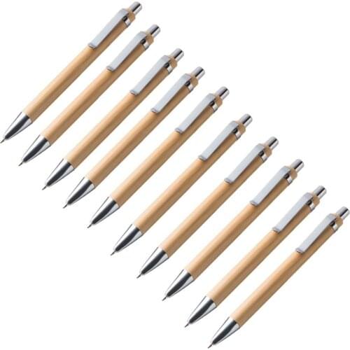 Ballpoint Pen Sets Misc. Bamboo Wood Writing Instrument (Set Of 10)