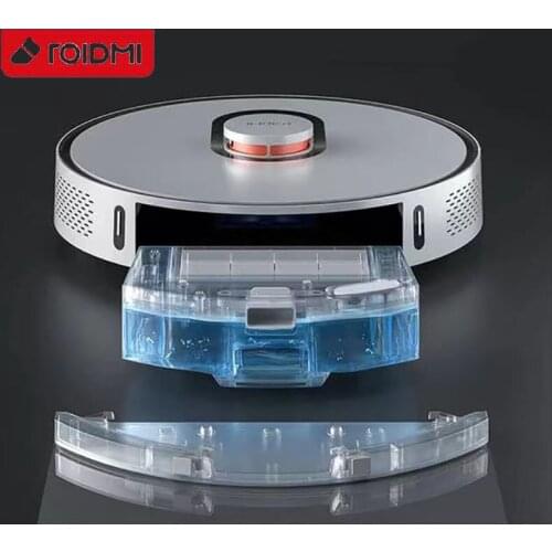 Original Electric Control Water Tank Water Tank Tray Mop Cloths HEPA Filter for ROIDMI EVE Plus Robot Vacuum Cleaner Spare Parts