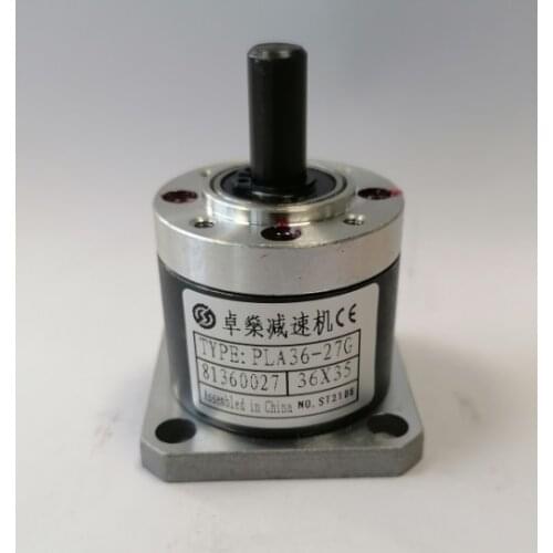 5.18:1 Planetary Reducer PLG36 Planet Gear 36mm Diameter Gearbox Round Flange Square Flange Input 3.175mm