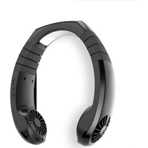 Hanging neck fan USB charging lazy portable outdoor sports cooling fan mini air cooler fan Refrigeration fan