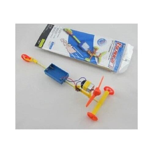 Technology Small Production DIY Combinant Power Car Student Competition Puzzle Model Toy Air Sculls Electric Racing