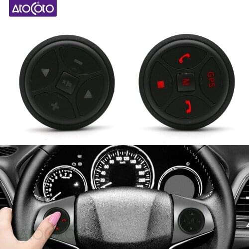 Universal Car Steering Wheel 10 Key Remote Wireless Control Buttons for Car Android DVD GPS Navigation Multi-function Controller