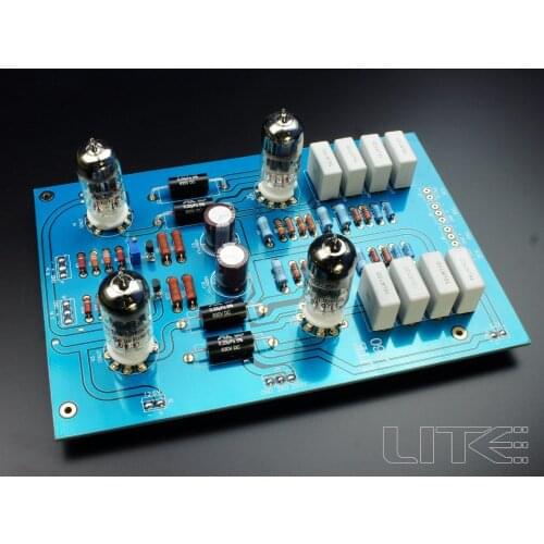 Assembled LS60 fully balanced tube preamp finished plate 12AU7 *2 ,6922 * 2 Free ship