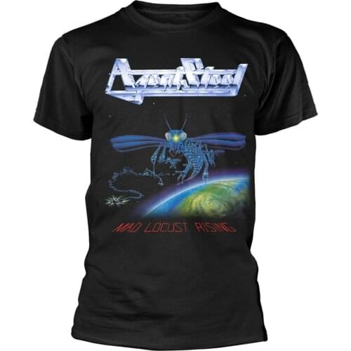 AGENT STEEL Mad Locust Rising T-SHIRT OFFICIAL MERCHANDISE