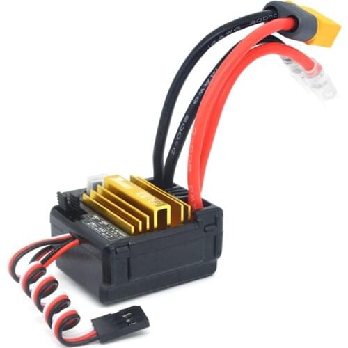 ROCKET 80A PLUS V2 Top-Level Brushed ECS Crawler 80A PLUS Brushed ESC for 1 / 10 Crawler Brushed Car