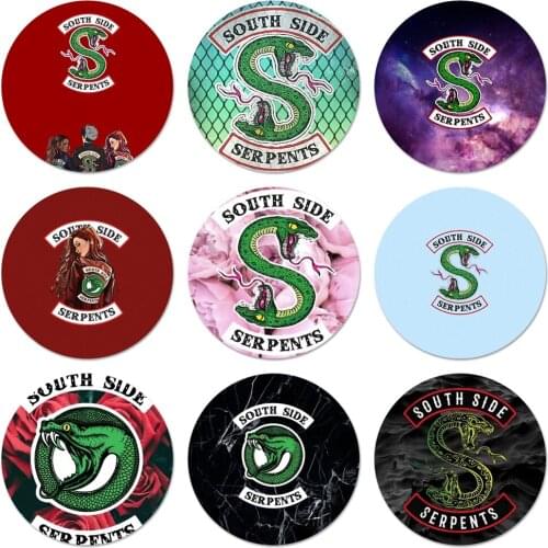 58mm snake Icons Pins Badge Decoration Brooches Metal Badges For Backpack Decoration